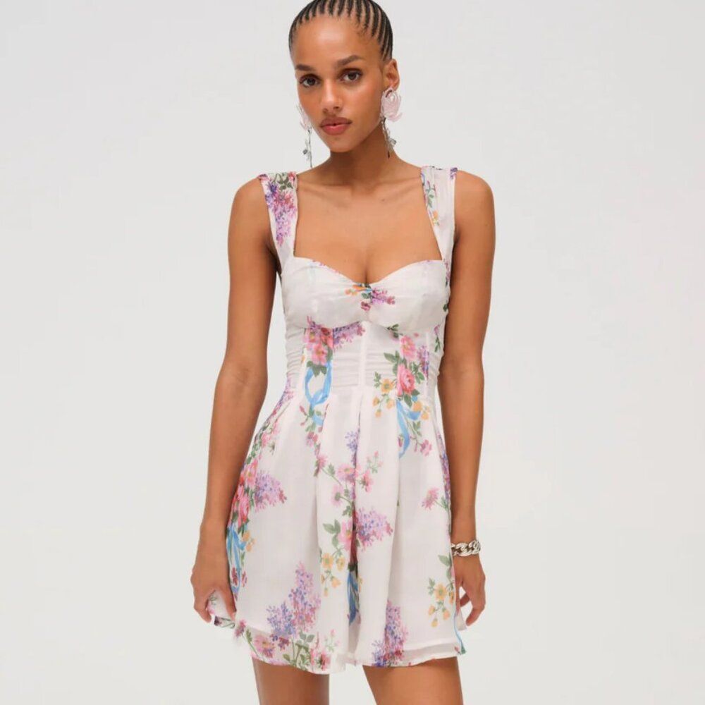 FOR LOVE & LEMONS August Mini Dress (size M) NWT